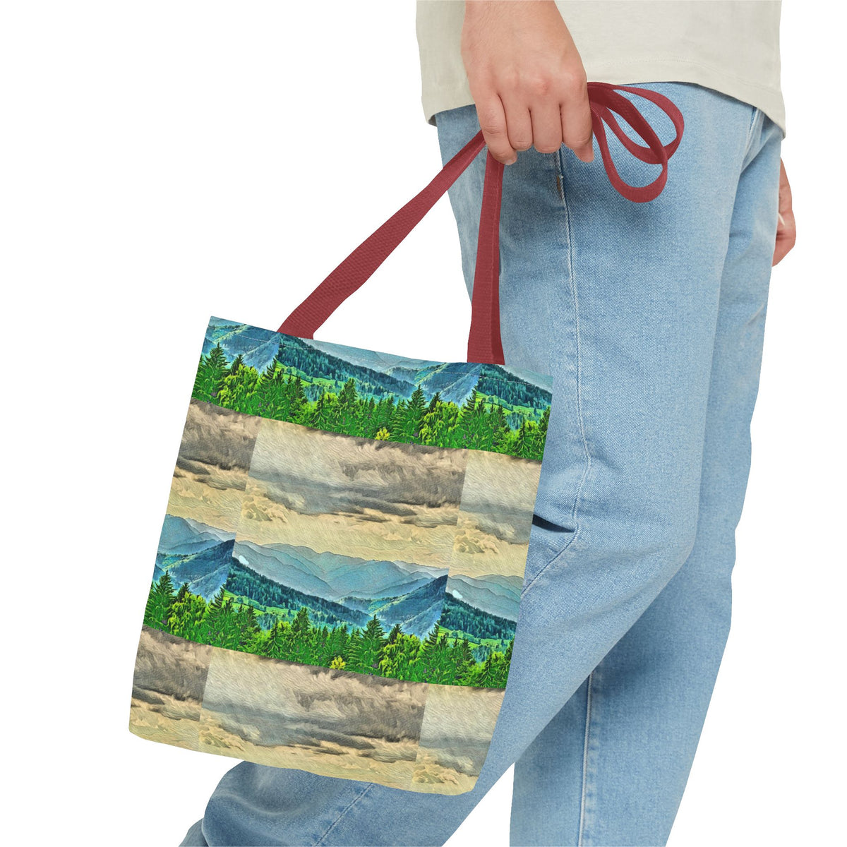 Forest Landscape Tote Bag (AOP)