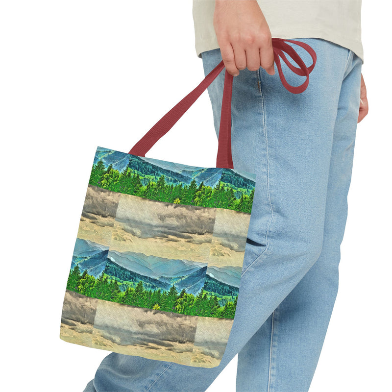 Forest Landscape Tote Bag (AOP)