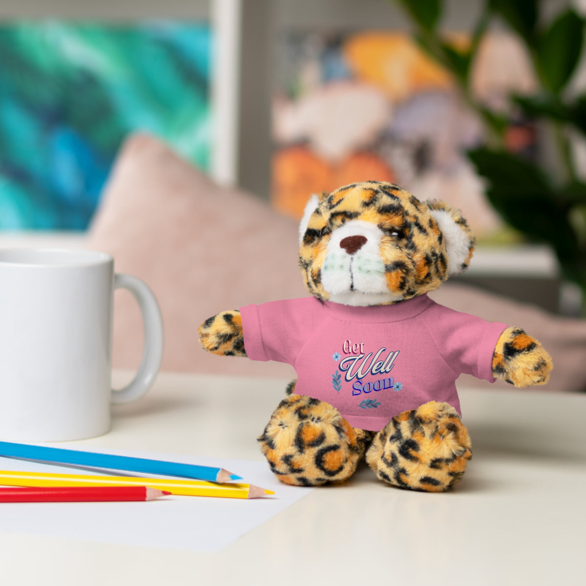 Get Well Soon -  Stuffed Animals with Tee
