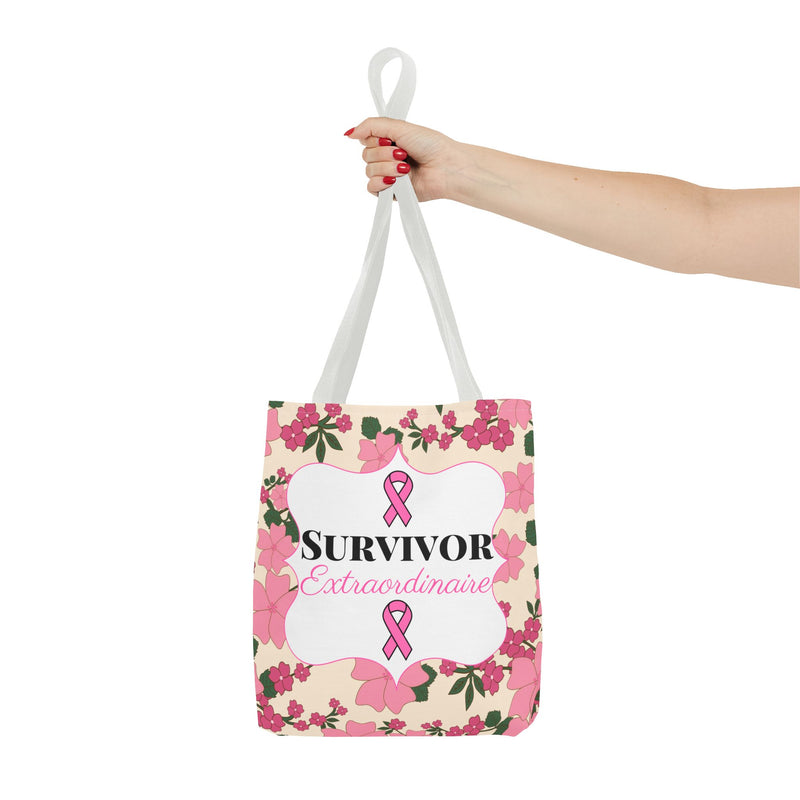 Survivor Extraordinaire - Breast Cancer Survivor Tote Bag