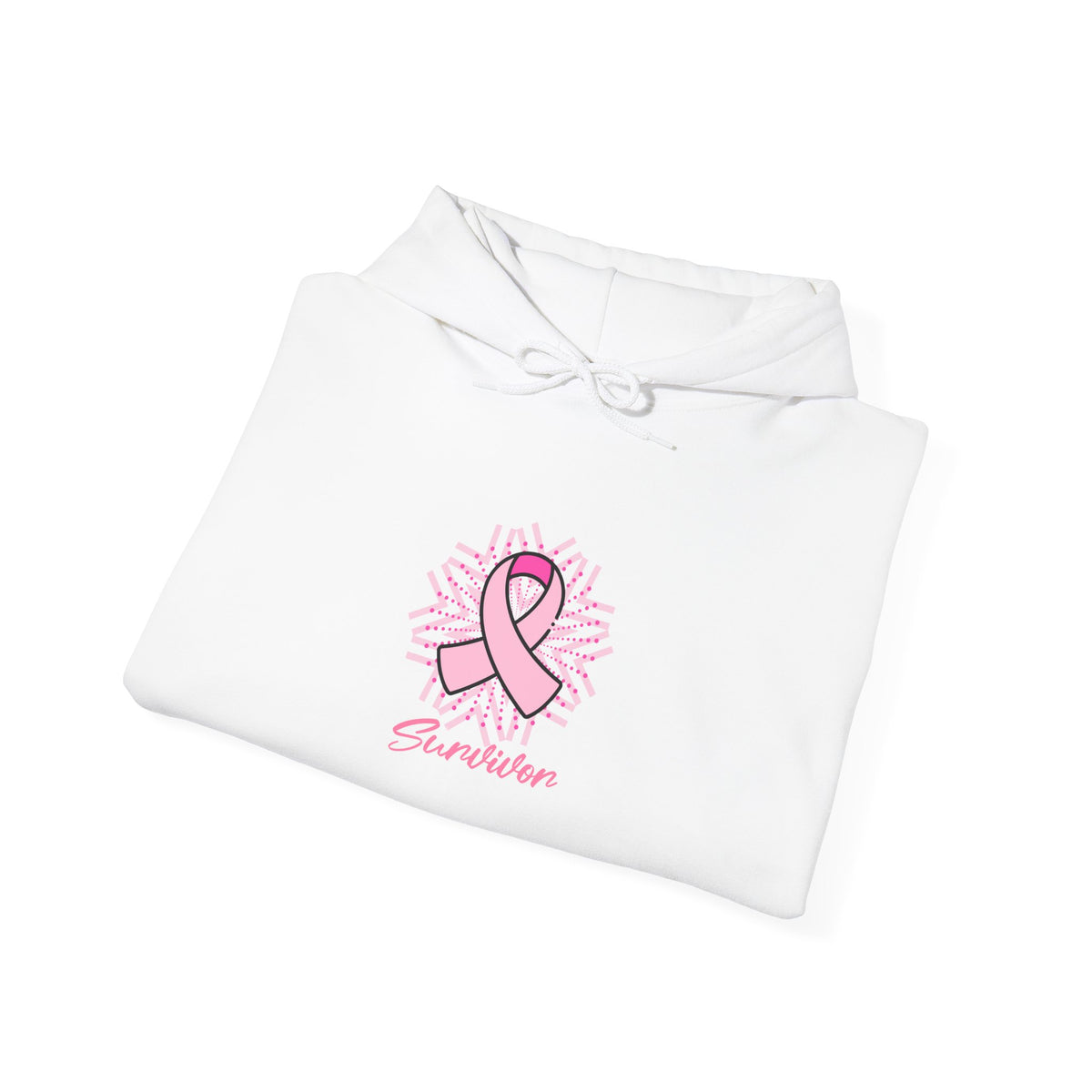 Breast Cancer Survivor Hoodie — Pink Ribbon Survivor Hoodie