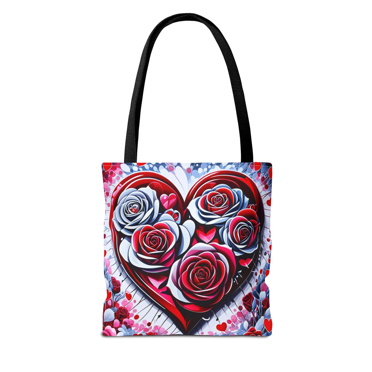 Rose Heart Tote Bag