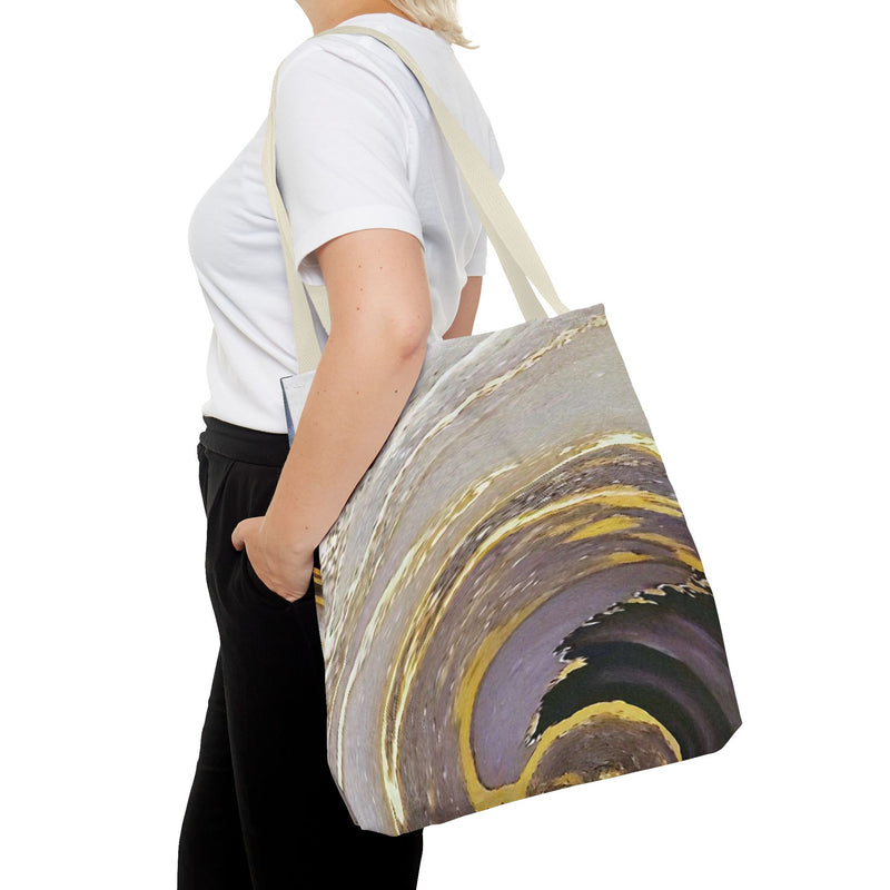 Marble Swirl Tote Bag (AOP)