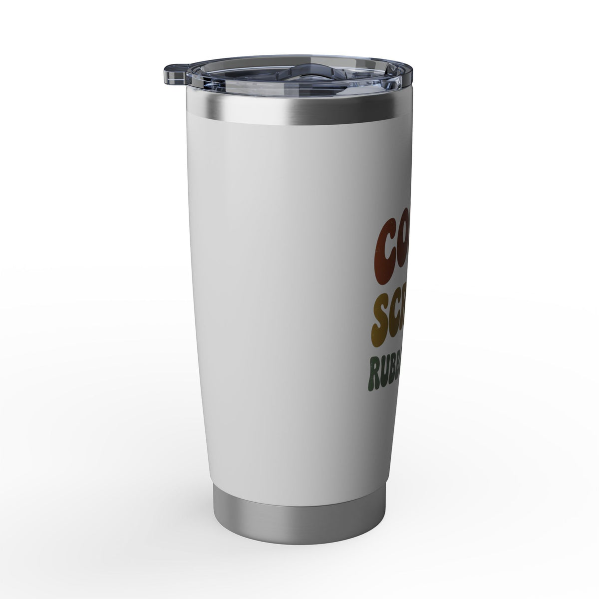 Coffee Scrubs and Rubber Gloves Tumbler — Funny Nurse Coffee 20oz Tumbler