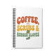 Coffee Scrubs & Rubber Gloves Notebook — Nurse Journal