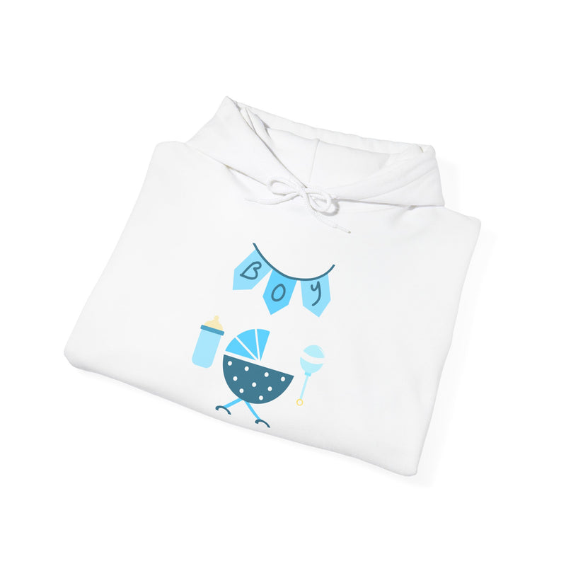 BOY New Baby Hoodie - Baby Shower Gift for New Parents