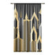 Abstract Skyscraper Window Curtain