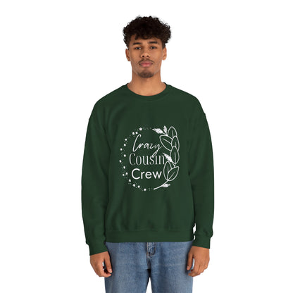 Crazy Cousin Crew - Family Reunion Unisex Heavy Blend™ Crewneck Sweatshirt