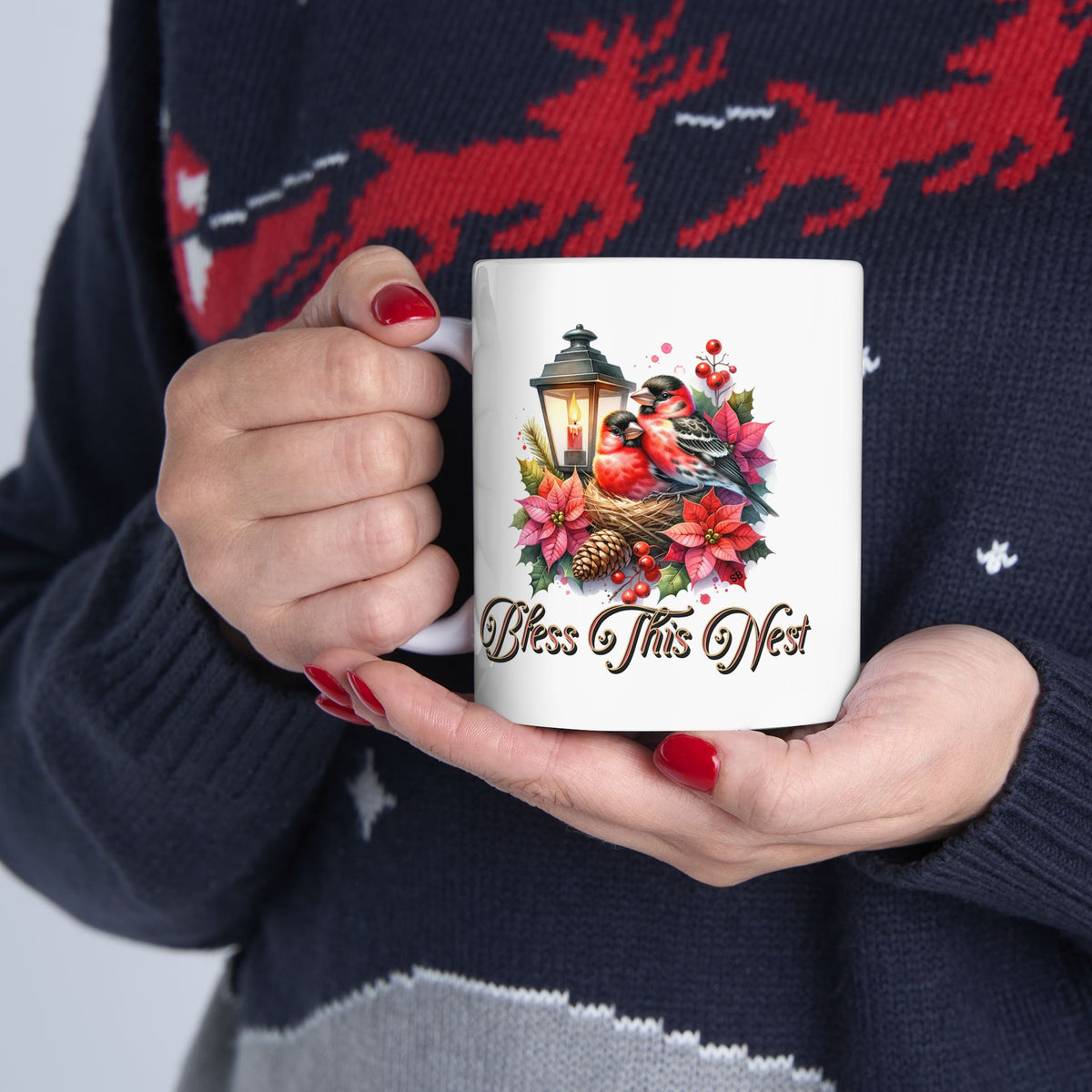 Bless This Nest Coffee Mug