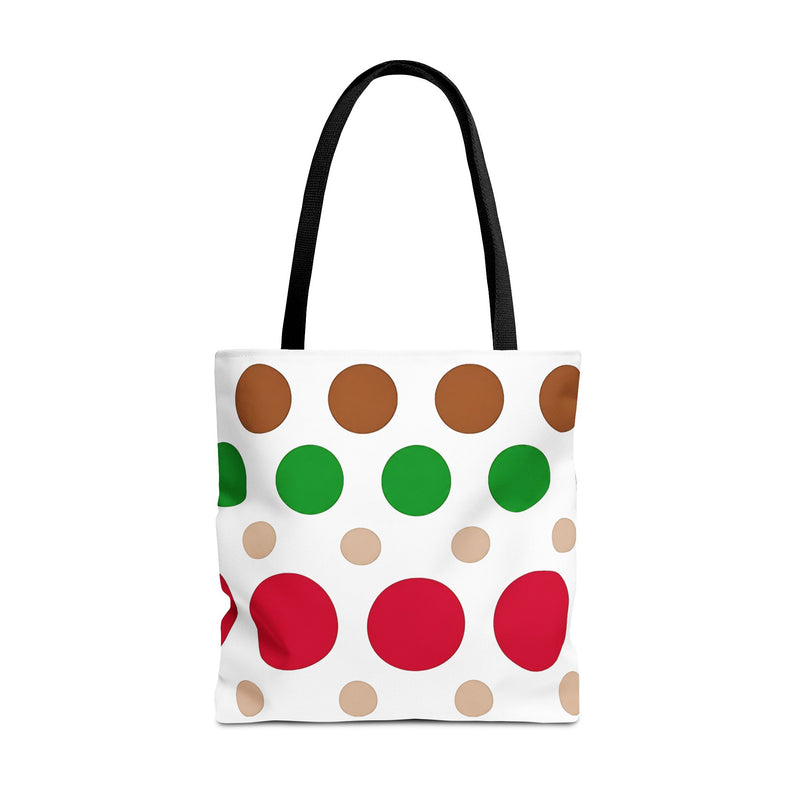 Colorful Polka Dot Tote Bag