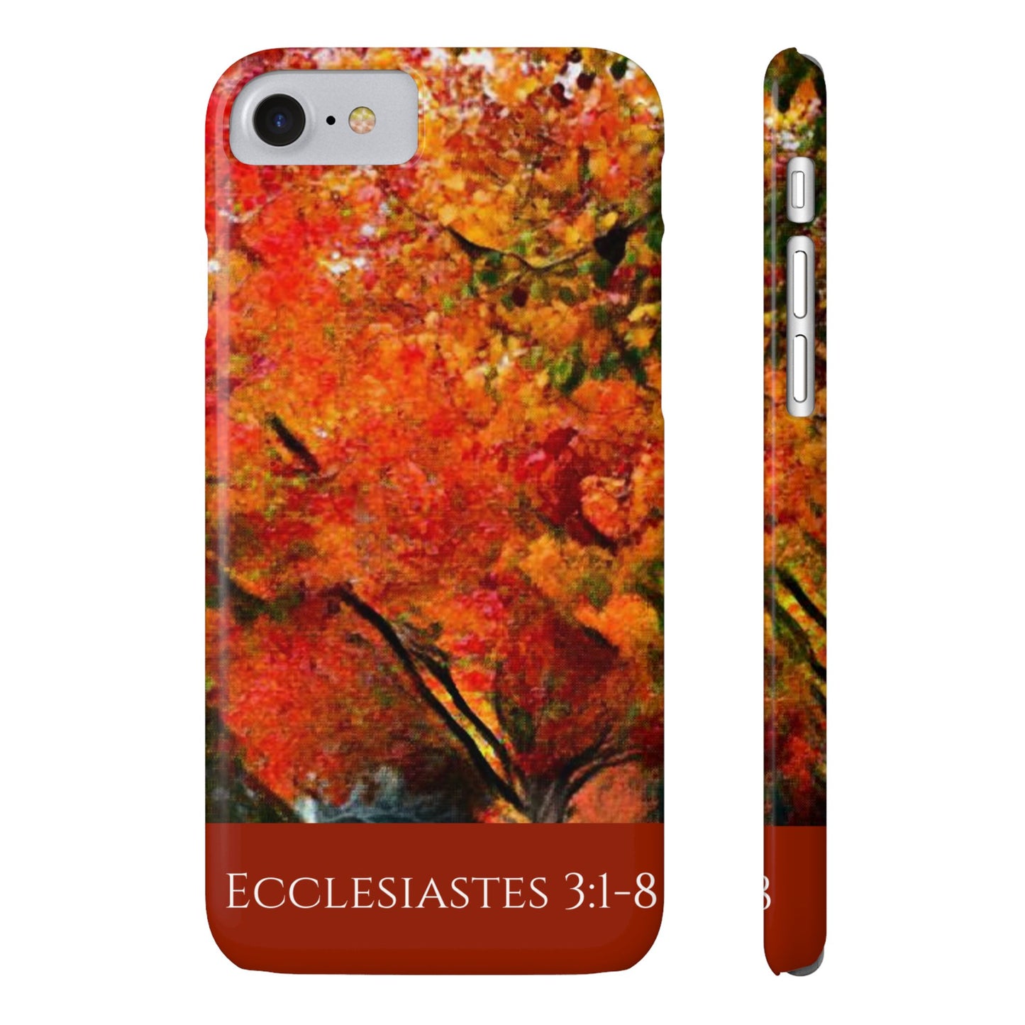 Ecclesiastes 3:1-8  Slim Phone Cases