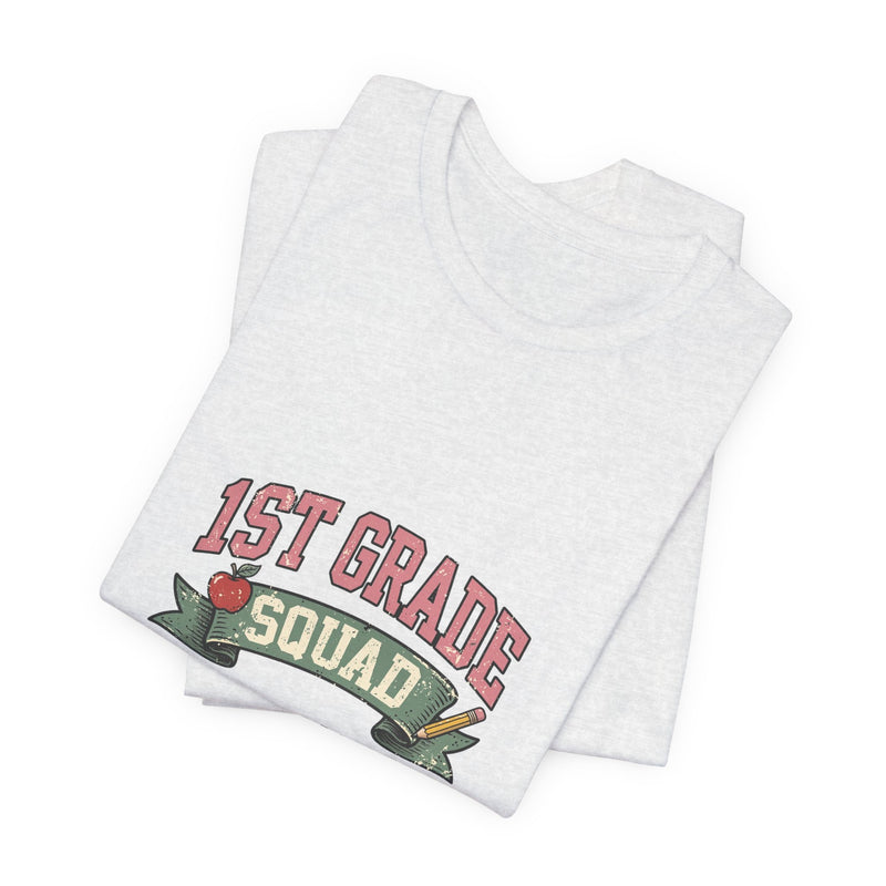 Personalized 1st Grade Squad T-Shirt | Custom Name Teacher Gift