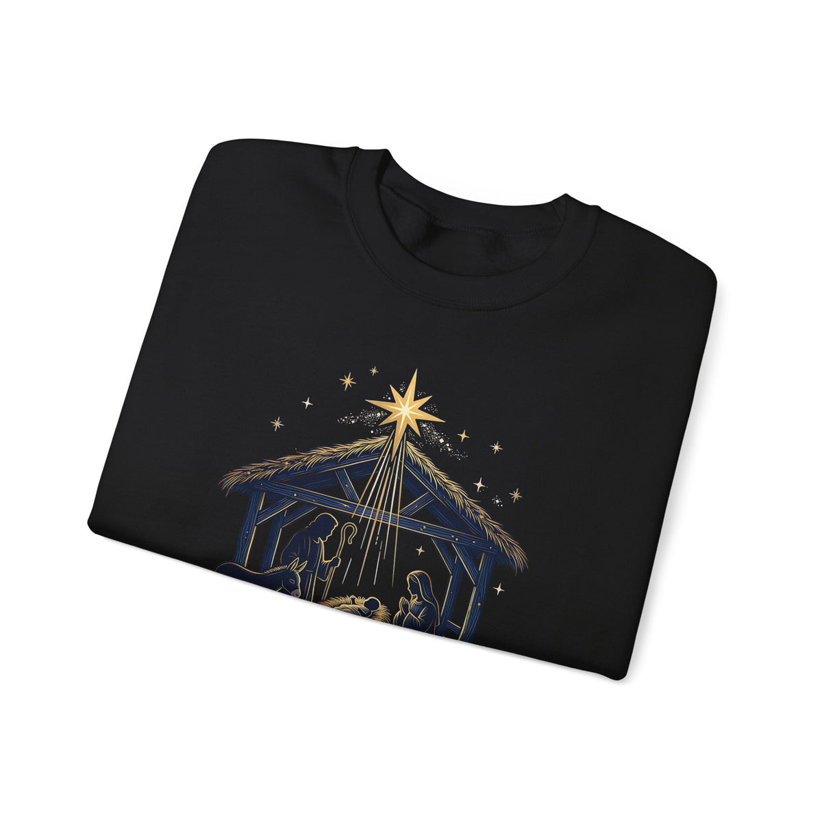Oh Holy Night Nativity Christmas Sweatshirt