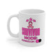 Survivor Mode Mug — Pink Ribbon Breast Cancer Awareness 11oz