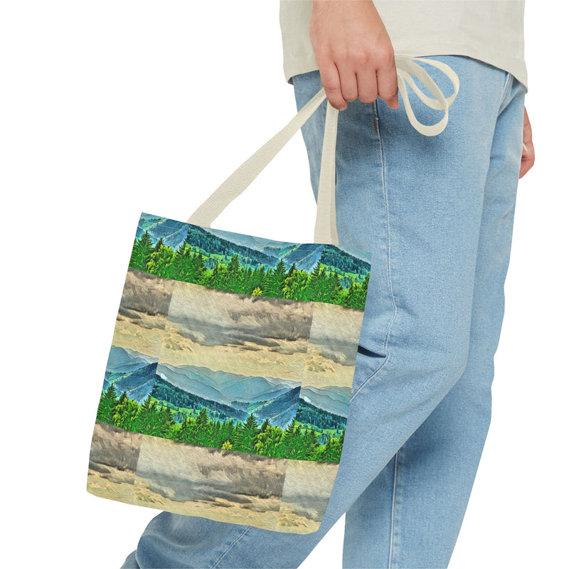Forest Landscape Tote Bag (AOP)