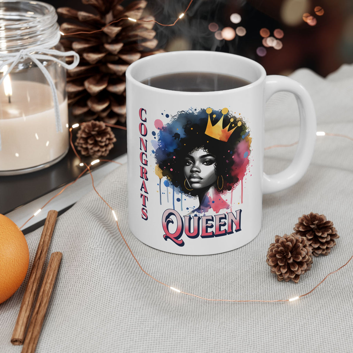 Congrats Queen Coffee Mug