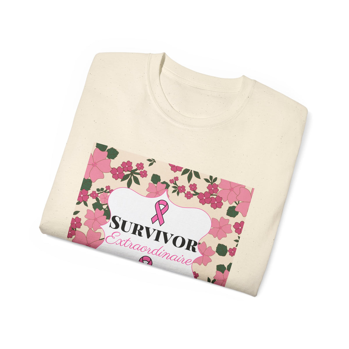 Survivor Extraordinaire -  Breast Cancer Survivor Ultra Cotton T-Shirt