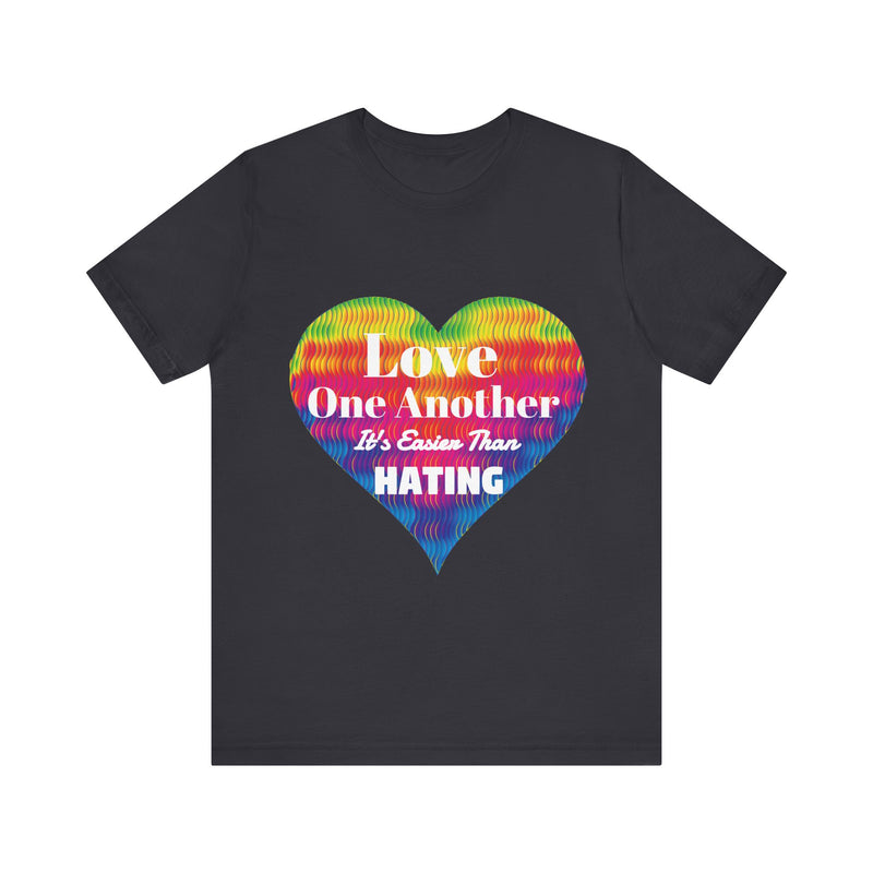 "Love Each Other..." Unisex Jersey Short Sleeve Tee