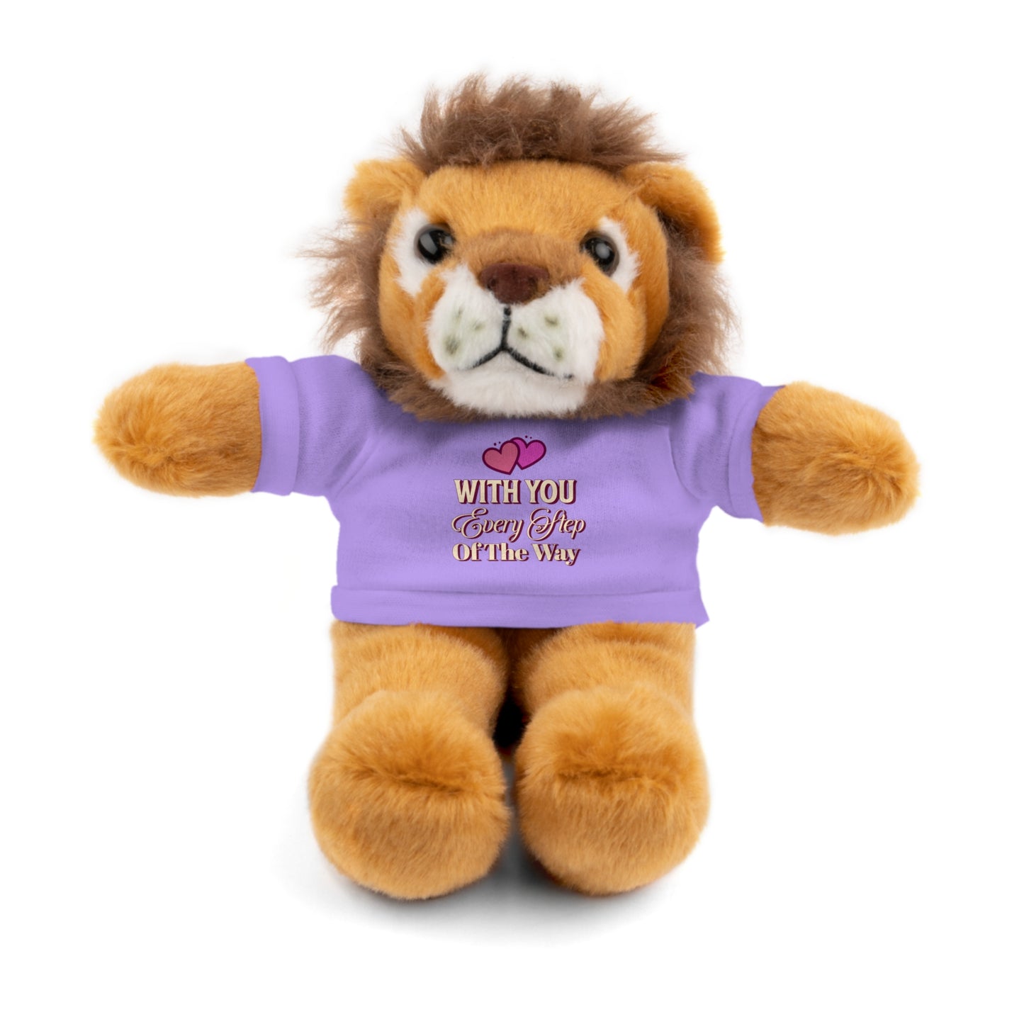 With You Every Step of the Way - Sympathy Stuffed Animals with Tee