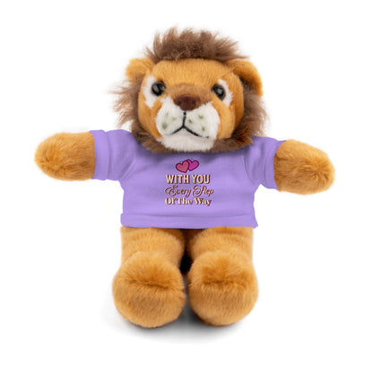 With You Every Step of the Way - Sympathy Stuffed Animals with Tee