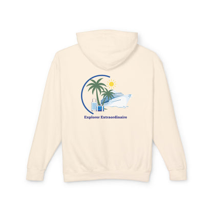 Explorer Extraordinaire Unisex Lightweight Hooded Sweatshirt