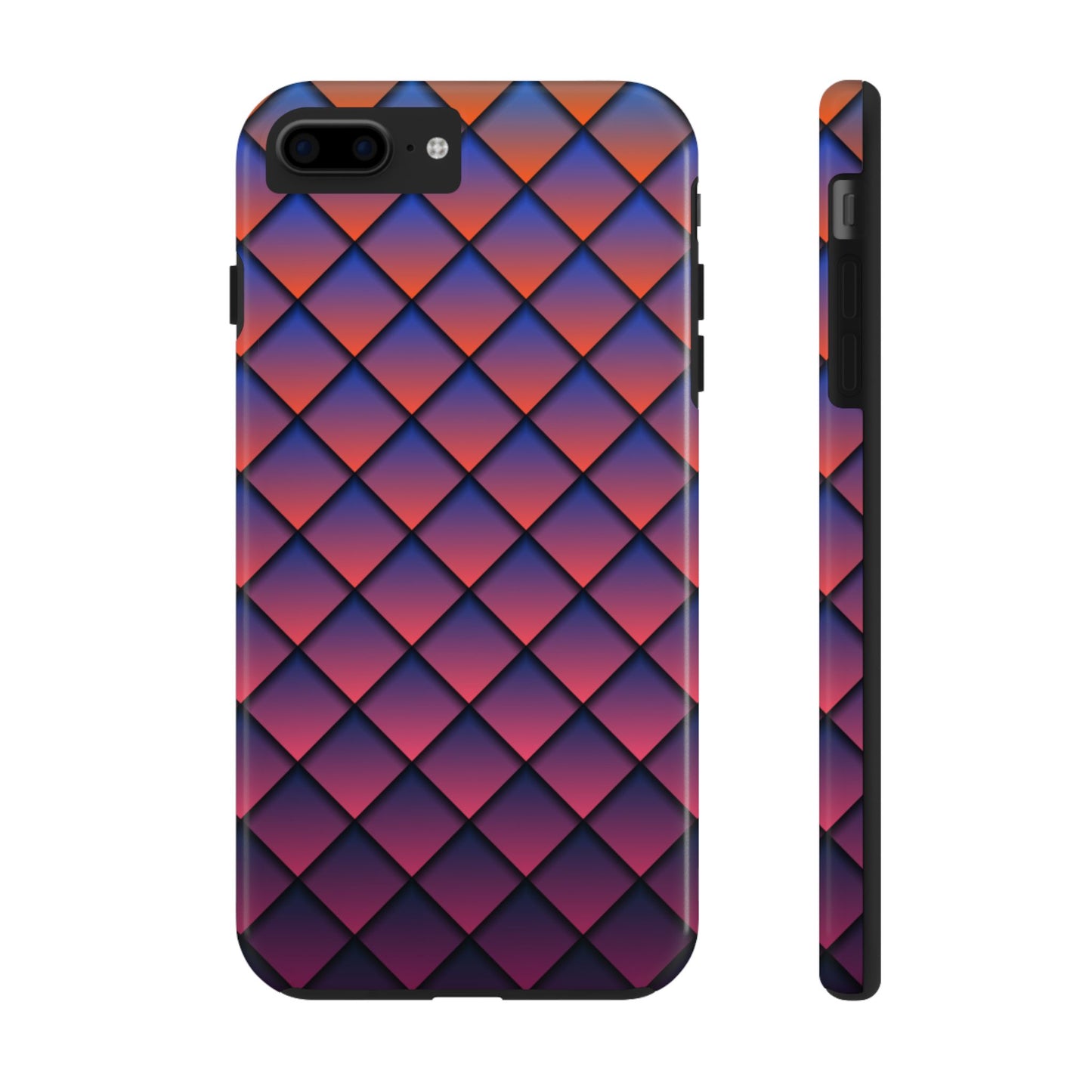 Gradient Color Geometric Pattern Case Mate Tough Phone Case