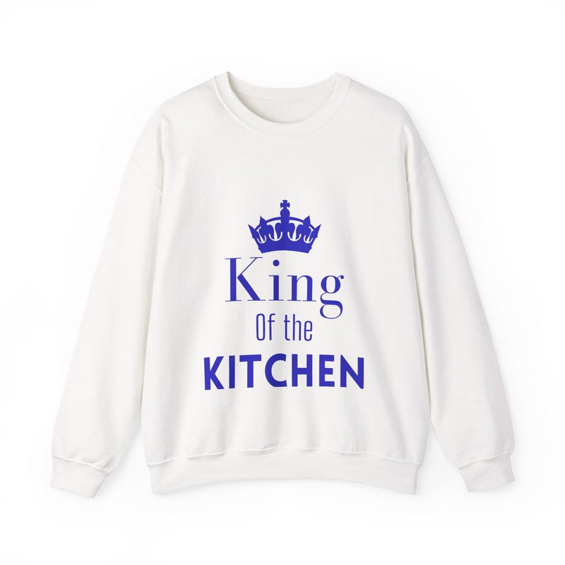 King of the Kitchen Sweatshirt - Funny Cooking Gift for Him
