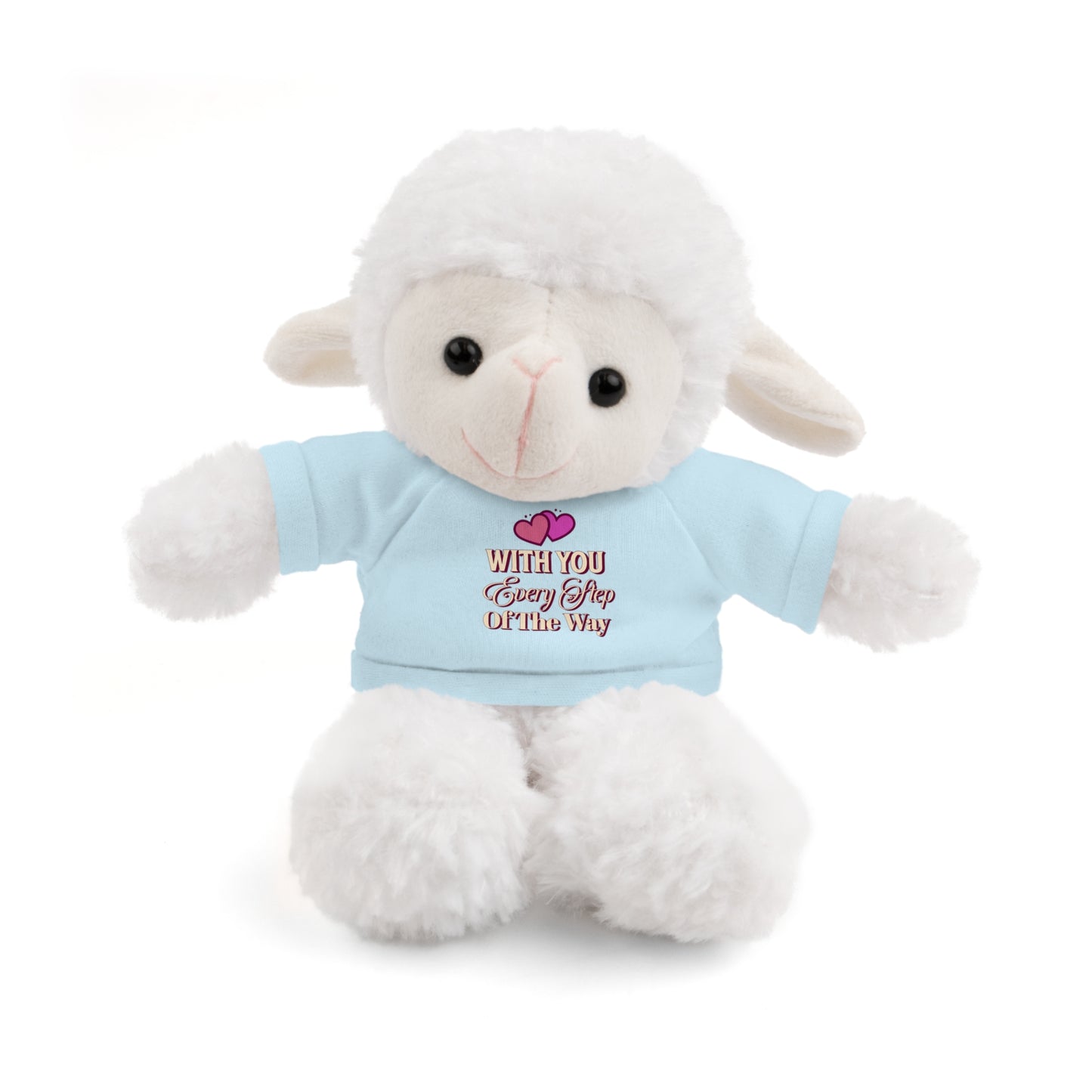 With You Every Step of the Way - Sympathy Stuffed Animals with Tee