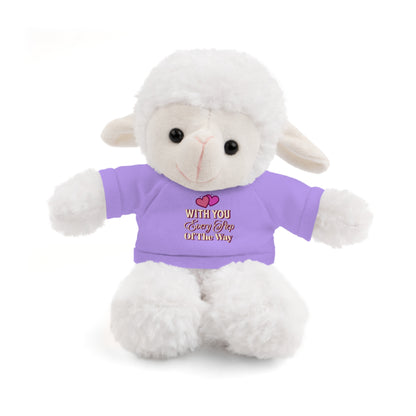 With You Every Step of the Way - Sympathy Stuffed Animals with Tee