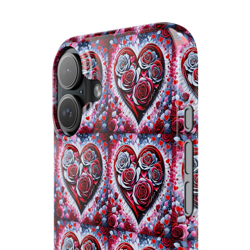 Rose Heart - Slim Phone Case