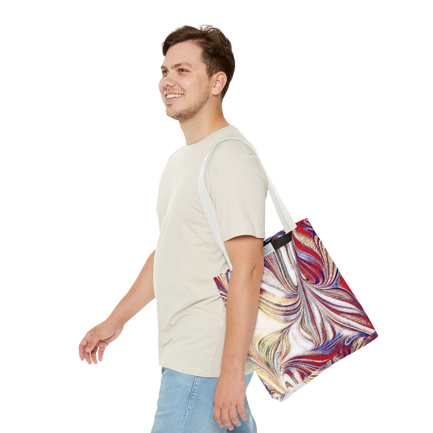 Abstract Acrylic Design Tote Bag