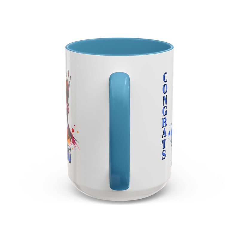 Congrats King Accent Coffee Mug (11, 15oz)
