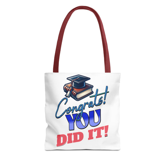Congrats, You Did It - Graduation Tote Bag