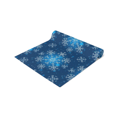 Magical Holiday Snowflake Table Runner (Cotton, Poly)