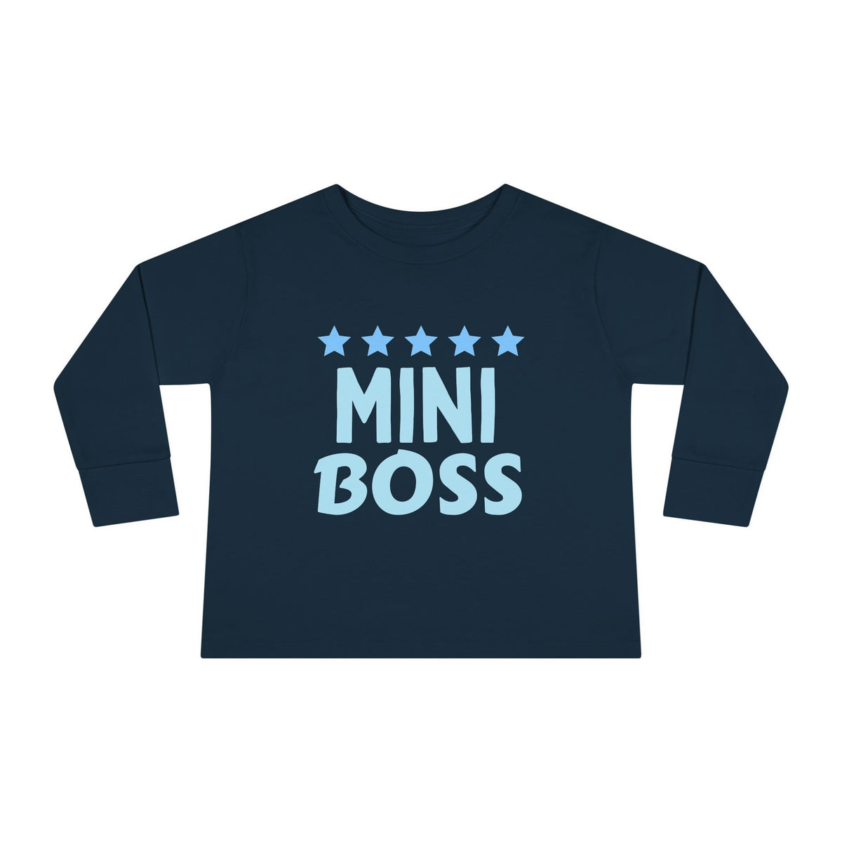 Mini Boss Toddler Long Sleeve Tee