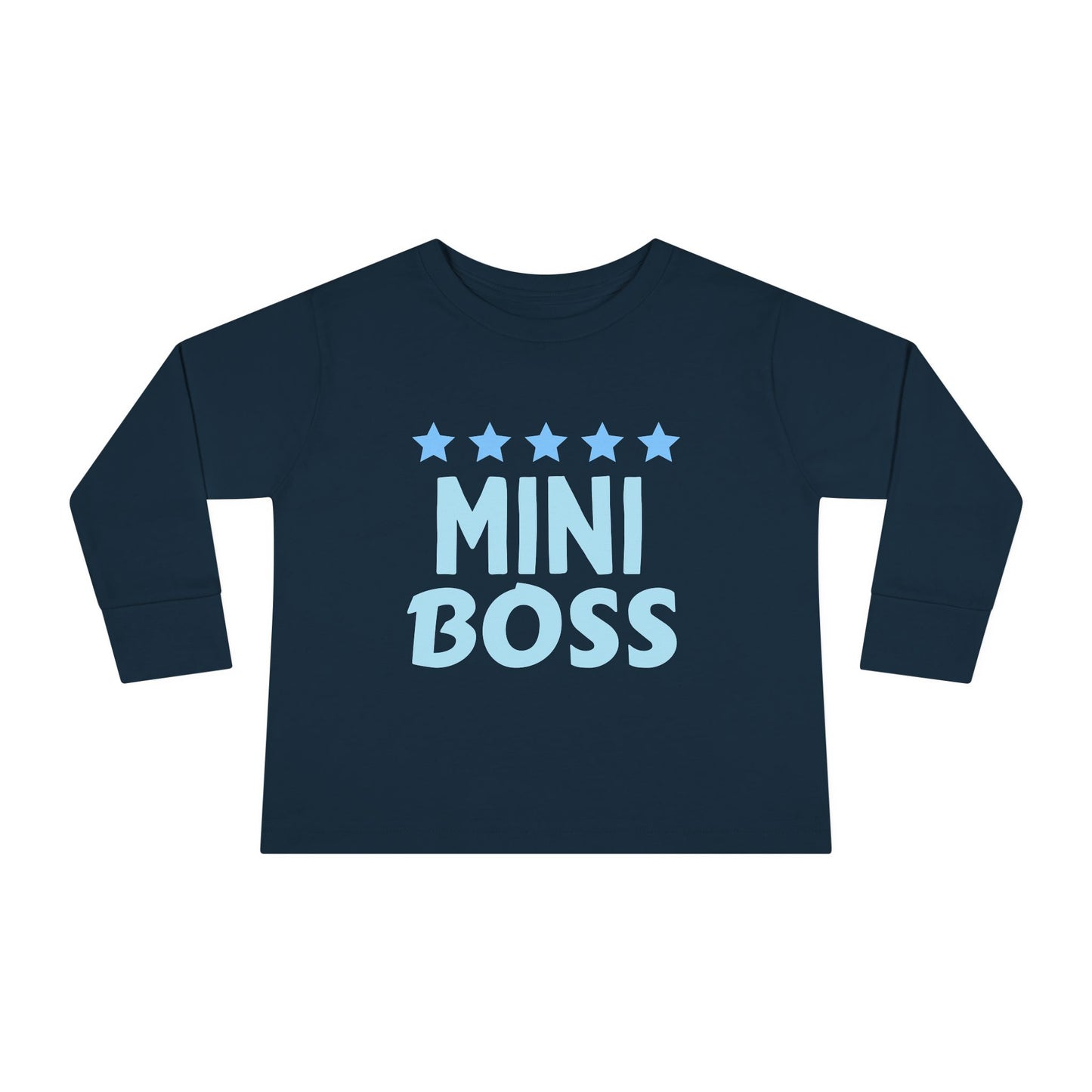 Mini Boss Toddler Long Sleeve Tee