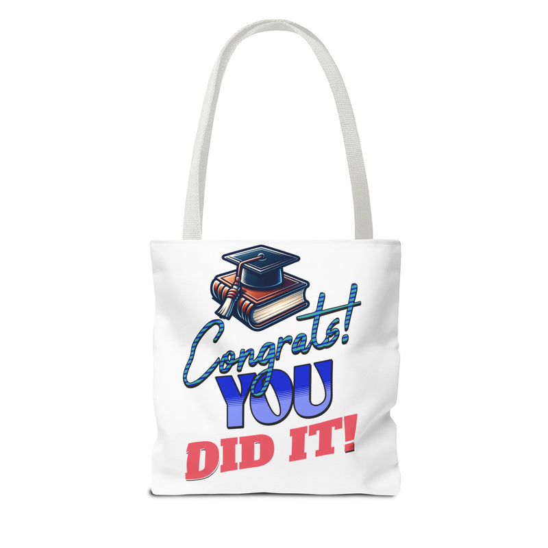 Congrats, You Did It - Graduation Tote Bag