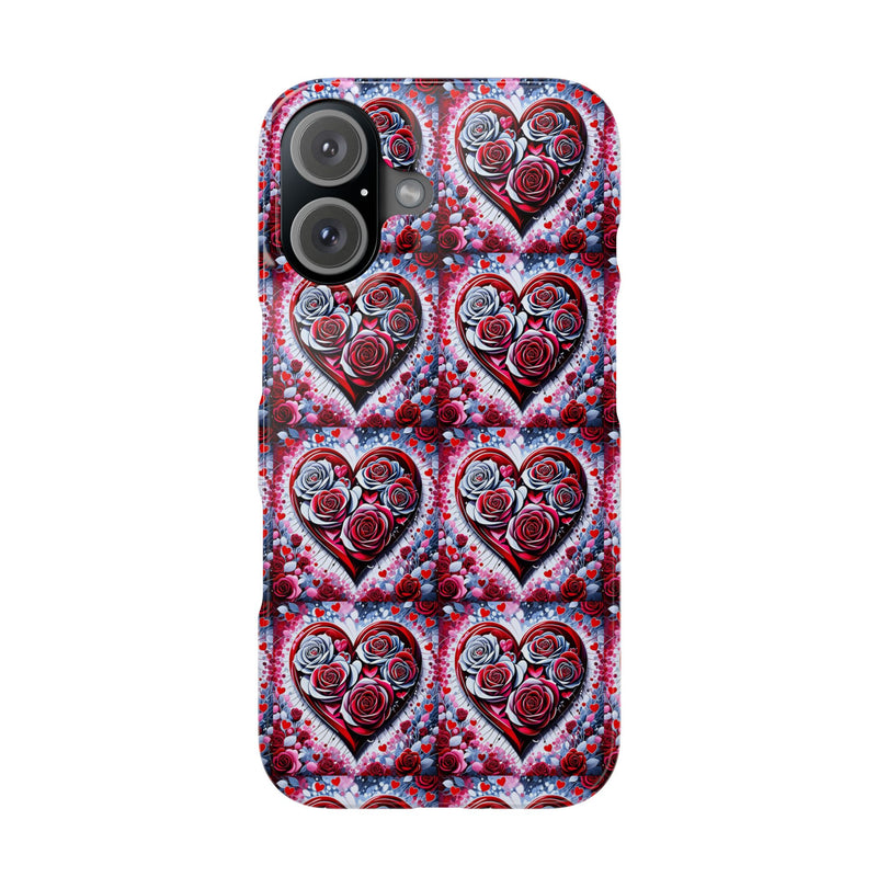 Rose Heart - Slim Phone Case