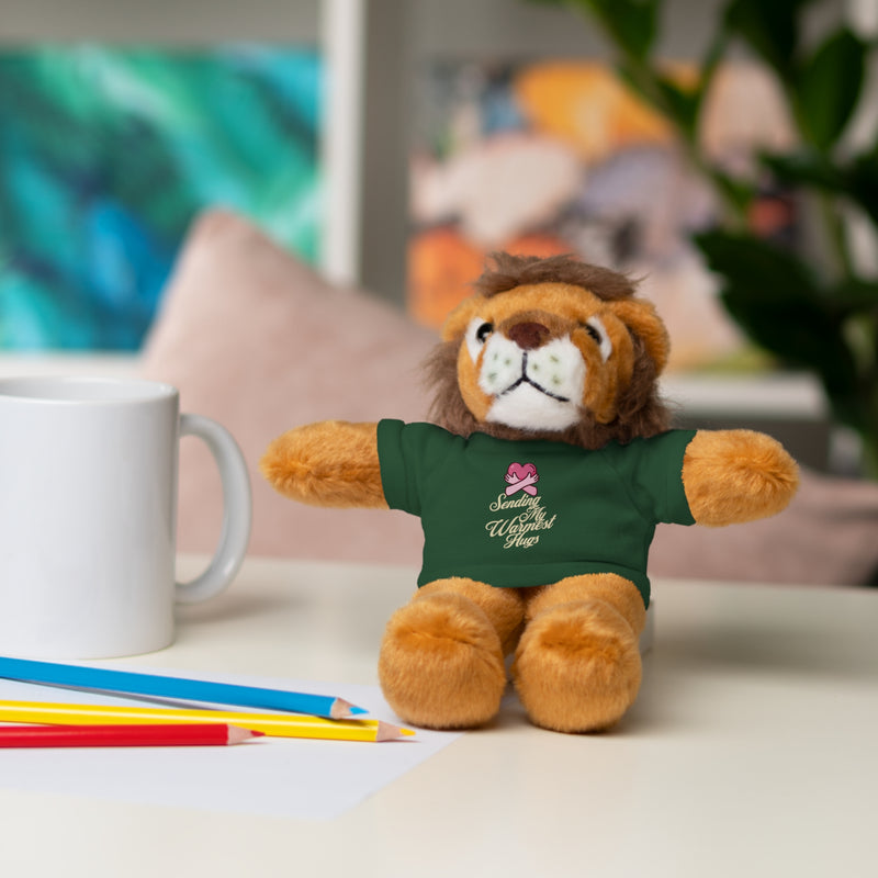 Sending My Warmest Hugs - Sympathy Stuffed Animals with Tee