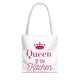 Queen of the Kitchen Tote Bag - Funny Cooking Gift for Her