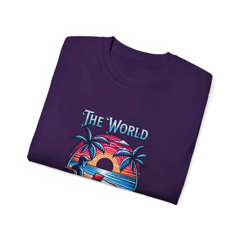The World is My Office -  Unisex Ultra Cotton T-Shirt