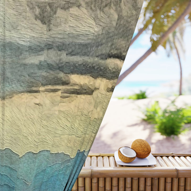 Forest Landscape Window Curtains (1 Piece)