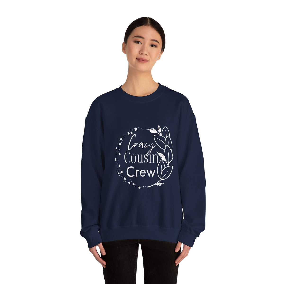 Crazy Cousin Crew - Family Reunion Unisex Heavy Blend™ Crewneck Sweatshirt
