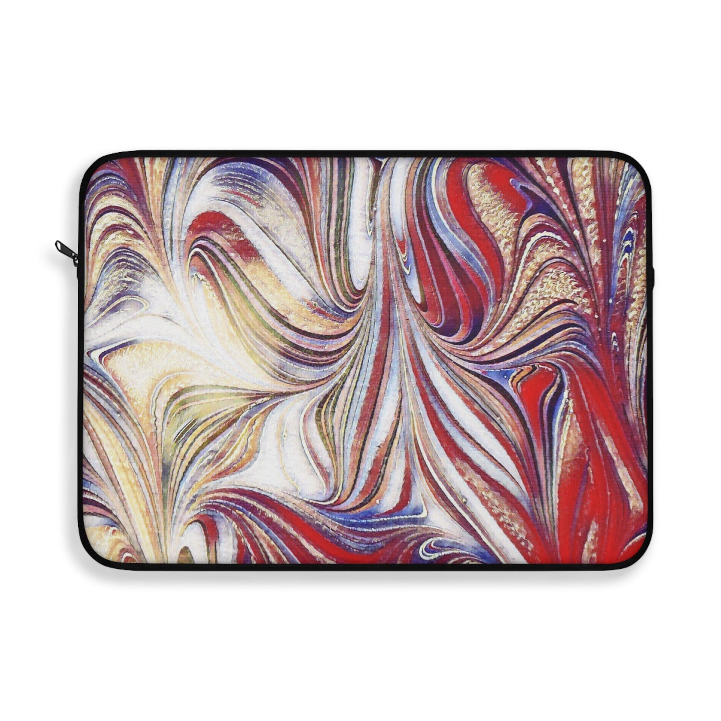 Abstract Acrylic Swirl Laptop Sleeve