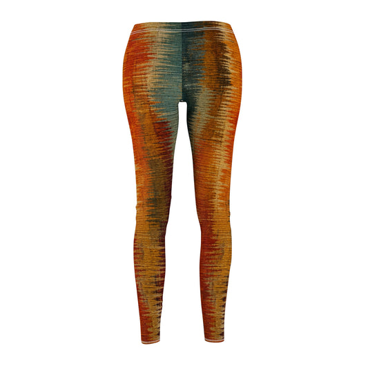 Abstract Paint Women's Casual Leggings (AOP)
