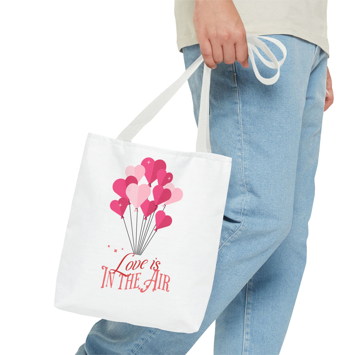 Love is In the Air - Romantic Tote Bag