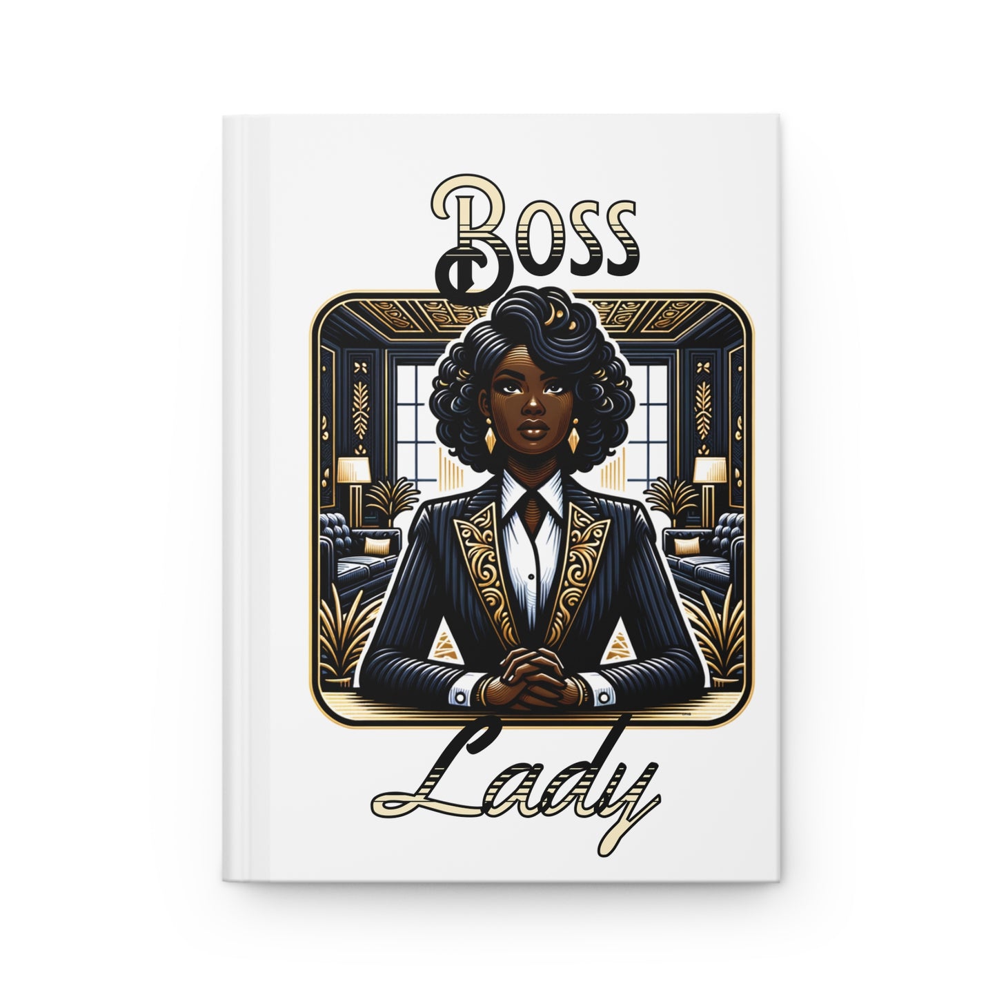 Boss Lady Hardcover Journal Matte