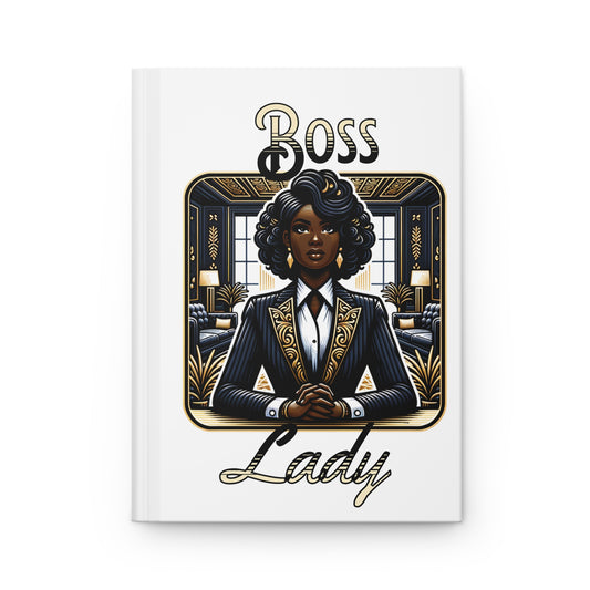 Boss Lady Hardcover Journal Matte