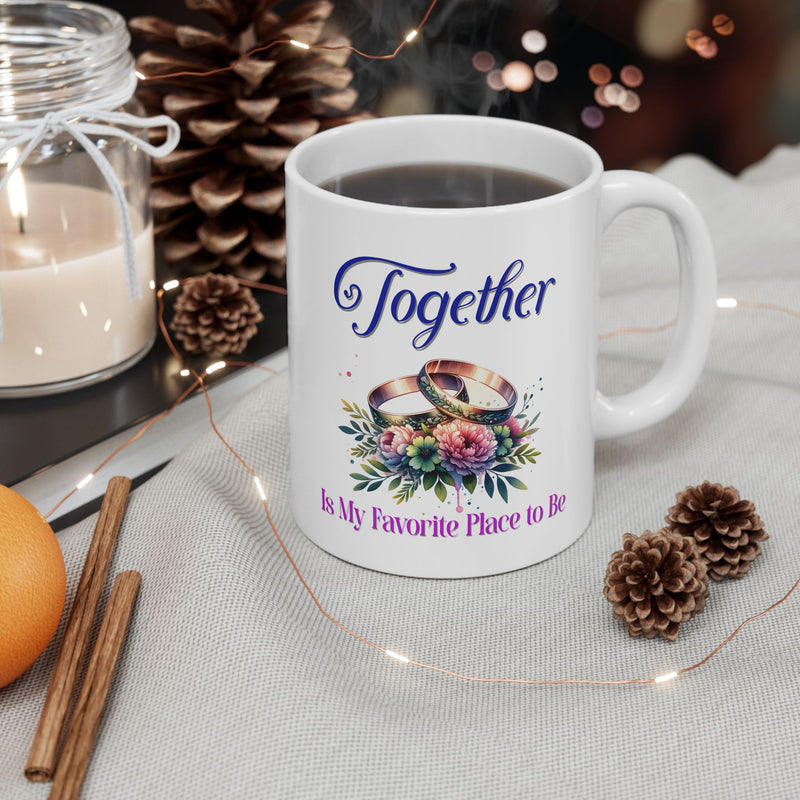 Together Is My Favorite Place to Be - Romantic Coffee Mug