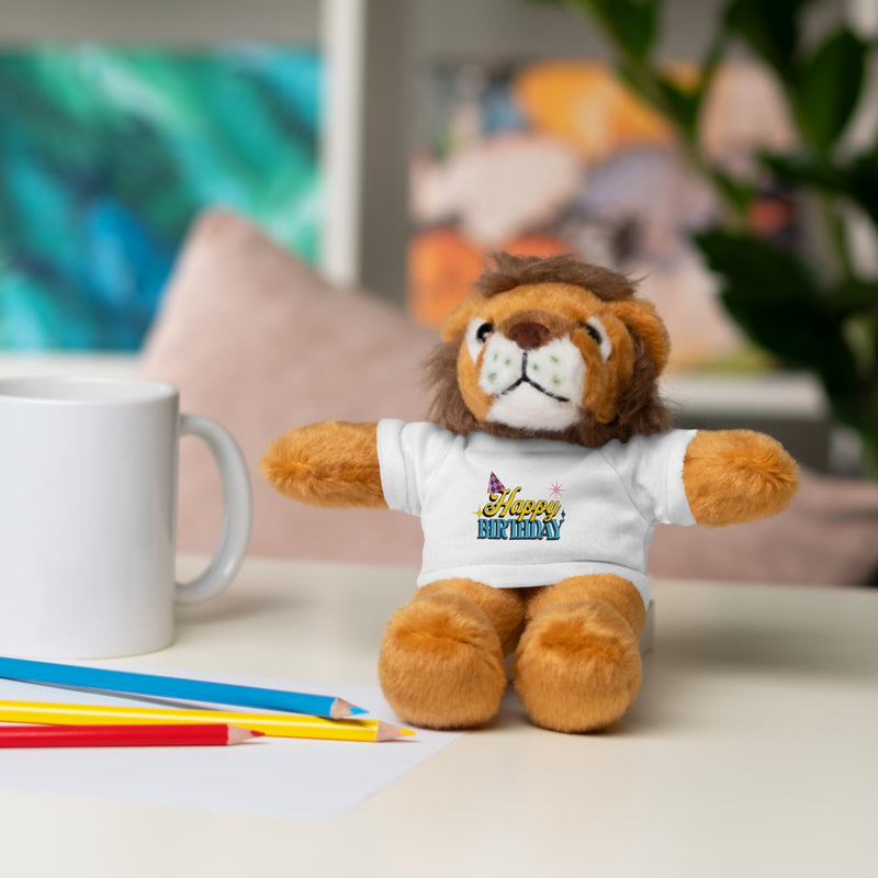 Happy Birthday -  Stuffed Animals with Tee